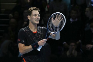 Berdych sigue con opciones en el Masters tras triunfo ante Cilic