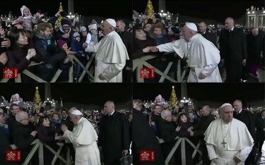 El Papa se disculpa por haber ‘perdido la paciencia’ con fiel demasiado insistente