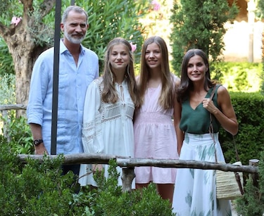 La familia real española inicia sus vacaciones de verano en Palma de Mallorca
