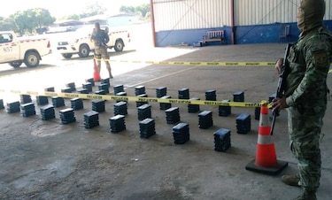 Senan se incauta de 210 paquetes de cocaína en la isla Cébaco en Veraguas