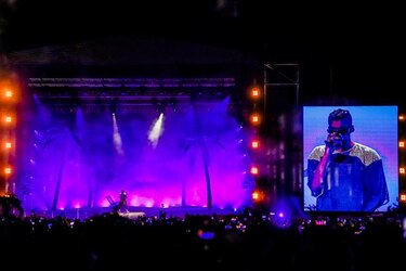 Todo listo para el concierto de Bad Bunny en Panamá