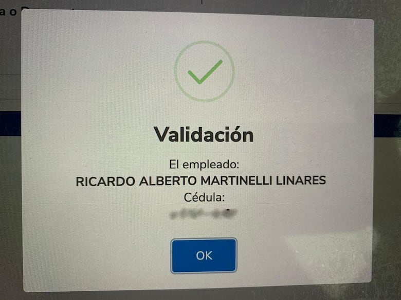 Ricardo Alberto y Luis Enrique Martinelli Linares tenían salvoconducto para circular en tiempos de pandemia