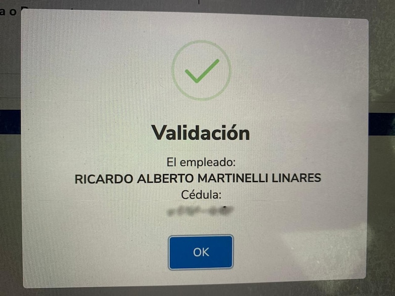 Ricardo Alberto y Luis Enrique Martinelli Linares tenían salvoconducto para circular en tiempos de pandemia