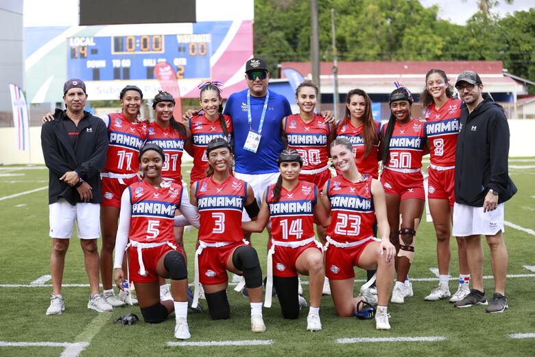 Panamá debuta con dominio total en el flag football de los Juegos Centroamericanos