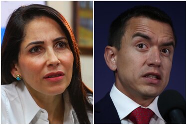 Luisa González y Daniel Noboa toman ventaja en la carrera presidencial en Ecuador