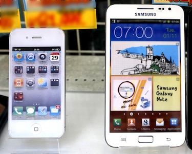 Apple y Samsung lideran en ventas de dispositivos