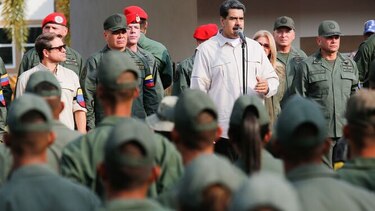 Maduro ordena capturar a cualquier 'traidor' en la Fuerza Armada