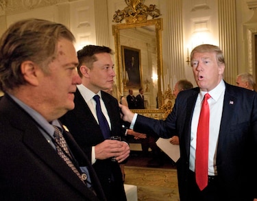 Trump afirma no saber “nada” sobre el proyecto de Bannon sobre el muro con México