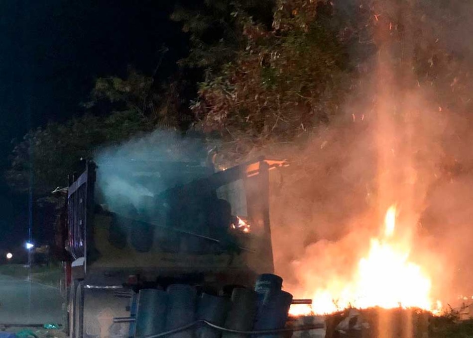 Reportan ataque con explosivos contra base militar aérea en Colombia