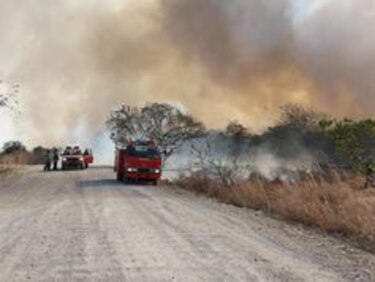 Se incendia el vertedero de Penonomé
