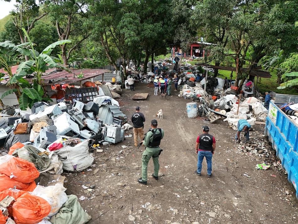 Autoridades frenan quema ilegal en cerro Patacón y detienen a cinco personas
