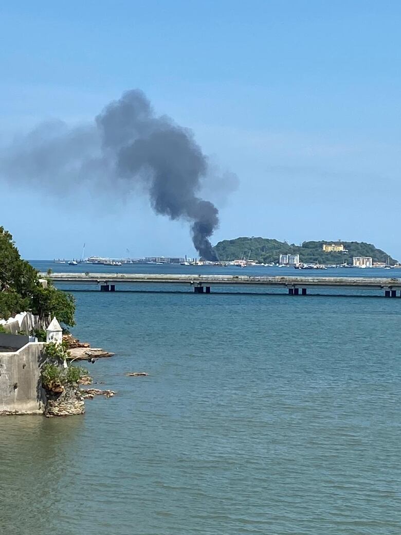 AMP investiga incendio de catamarán en Amador