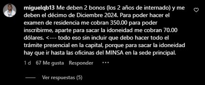 El drama de los médicos internos y residentes: turnos extras y bonos adeudados