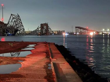 El buque Dalí sufrió dos apagones antes de estrellarse contra el puente de Baltimore