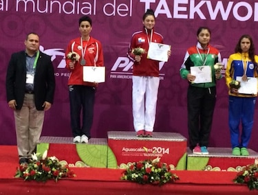 Carolena Carstens gana oro en el Panamericano de Taekwondo 2014