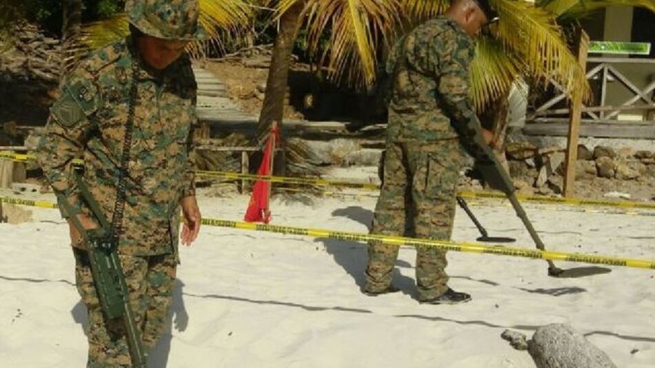Explosivistas inspeccionan Isla Iguana, en Pedasí