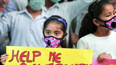 Nueva Delhi se paraliza por alto nivel de polución