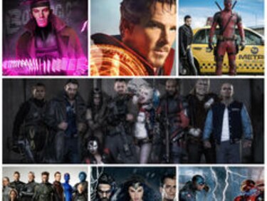 Marvel y DC Comics toman la pantalla hasta el 2020