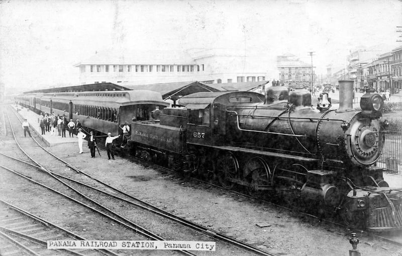 El tren Panamá-Colón