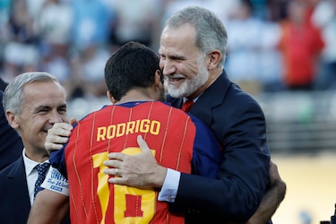 El rey Felipe VI: ‘Hoy celebramos un título; mañana recordaremos una leyenda’
