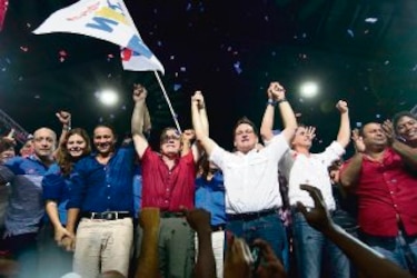 Fábrega cierra su campaña