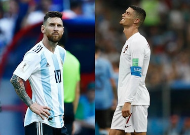 Messi y CR7, dos reyes sin corona mundial
