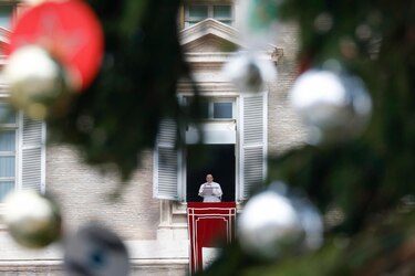 El papa desea que la Navidad lleve ‘un rayo de paz’ en Ucrania