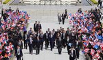 Histórica visita de ministros del G7 al memorial de Hiroshima