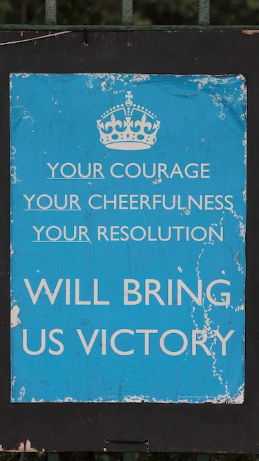 ‘Keep Calm and Carry On’: cómo un olvidado afiche británico de la Segunda Guerra Mundial se convirtió en un fenómeno en el siglo XXI