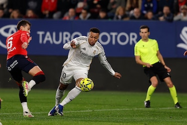 Mbappé, duda ante el Benfica en Champions