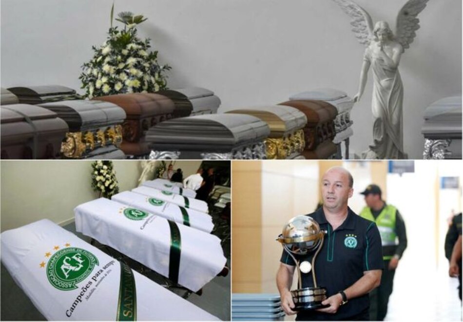 Accidente del Chapecoense: Empieza repatriación de cadáveres