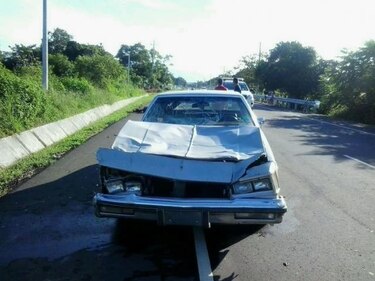 Accidentes de tránsito dejan dos heridos y dos yeguas muertas