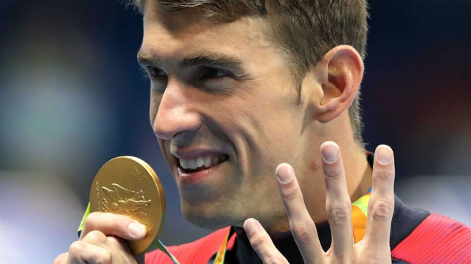 Michael Phelps, 22 oros olímpicos, 4 seguidos en 200 combinado