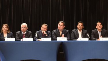 Seis candidatos presidenciales aceptan el reto por la transparencia 2019