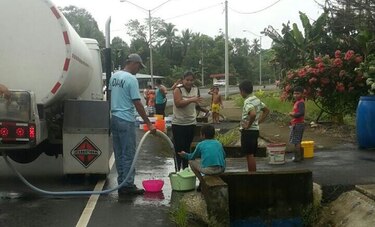 Tres días sin agua tienen más de 8 mil residentes de Barú
