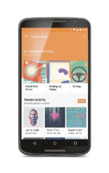 Google ofrece música según el estado de ánimo del usuario