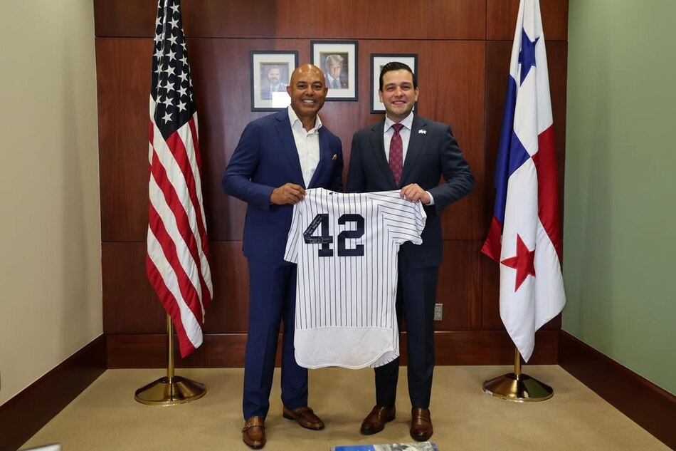 Mariano Rivera y el embajador Cabrera dialogan sobre proyecto bioenergético en Colón