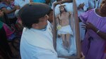 Antoneros reciben con júbilo al santo Cristo de Esquipulas