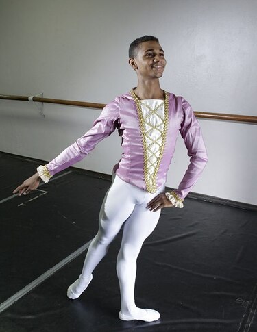 Los chicos del Ballet Nacional de Panamá