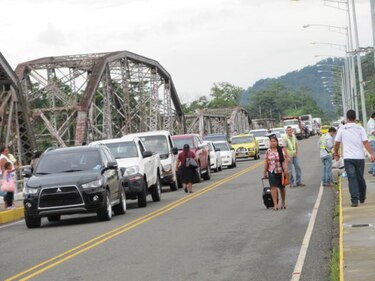 Puente sobre el río Changuinola, abierto tras 48 horas de cierre