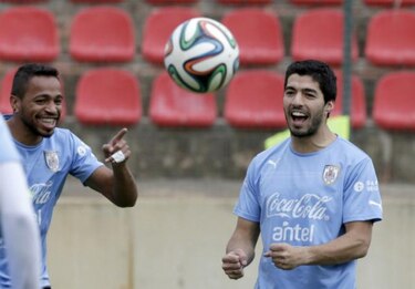 Suárez entrena con normalidad por primera vez desde su operación