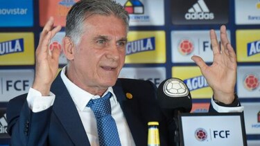 Carlos Queiroz hace su primer llamado como técnico de Colombia