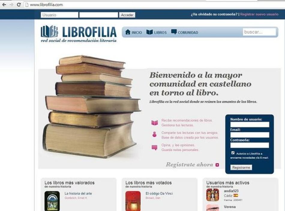 ¿Busca algo para leer?, una red social le podría ayudar