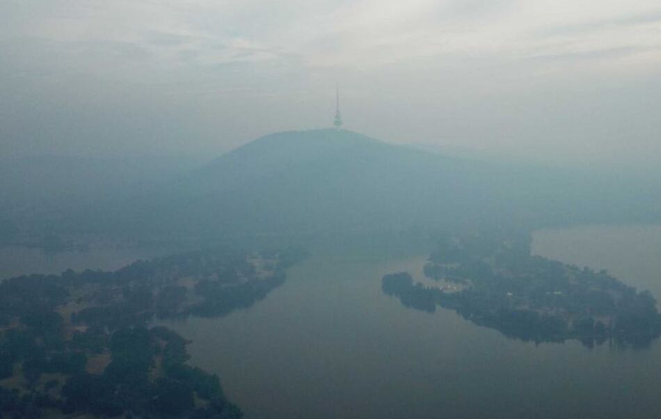 Nube tóxica provocada por los incendios envuelve la capital australiana