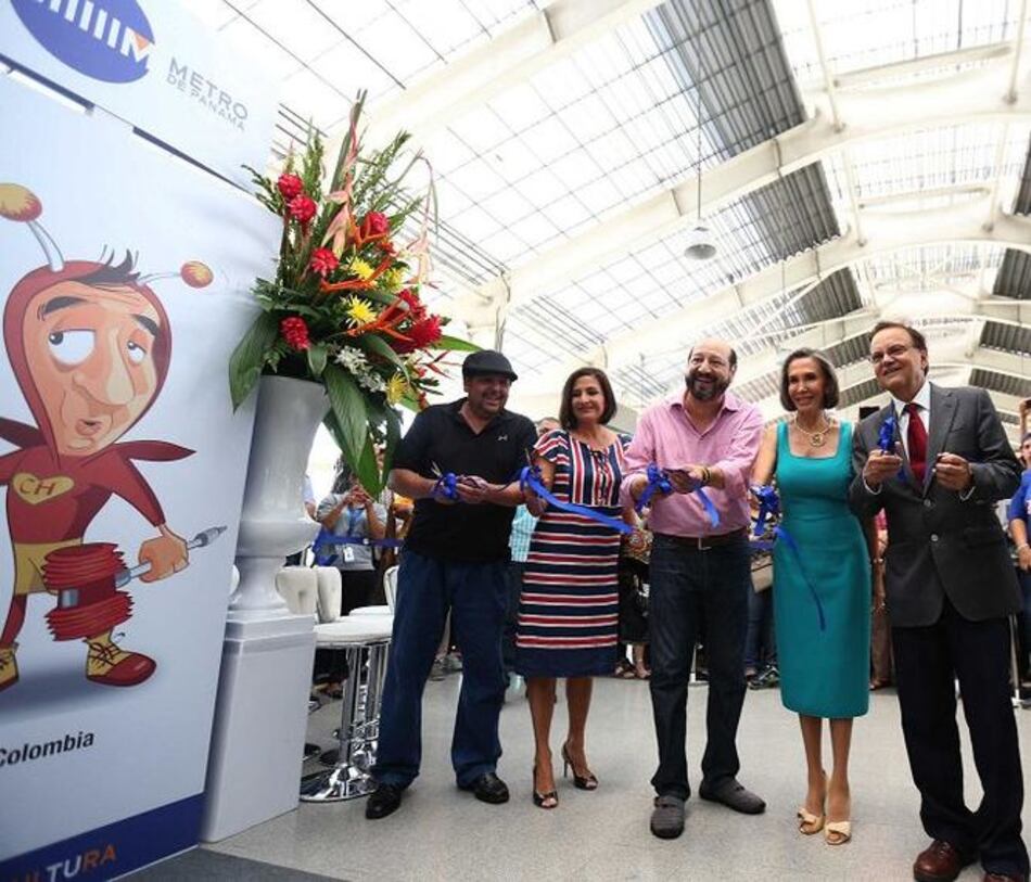 Estación del Metro de Albrok recibió a Florinda Meza