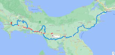 Se mantienen los cierres de vía en Chiriquí y Santiago