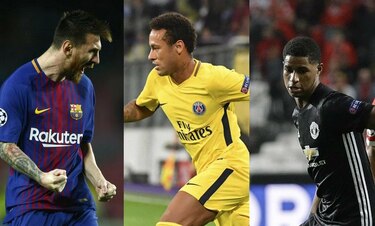 Barcelona, PSG y Manchester United siguen imparables