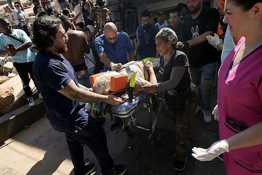 Las impactantes imágenes de los destrozos causados por el potente terremoto que sacudió Colombia