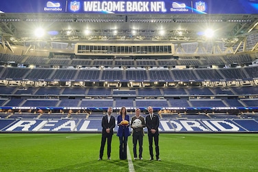 Madrid volverá a recibir a la NFL en el estadio Santiago Bernabéu