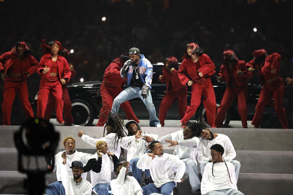 Kendrick Lamar y su espectáculo de medio tiempo del Super Bowl